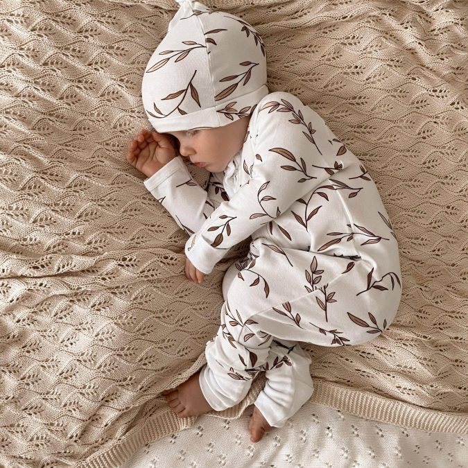 Little B's Nursery | Willow Jumpsuit and Beanie set - Image 2