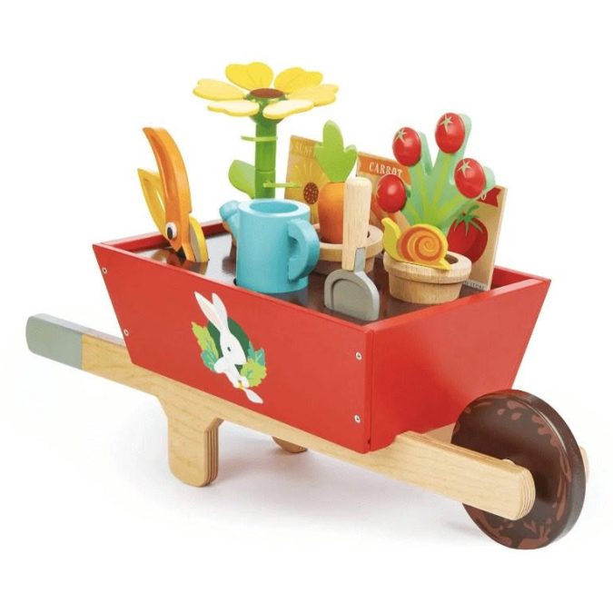Tender Leaf Toys | Garden Wheelbarrow Set