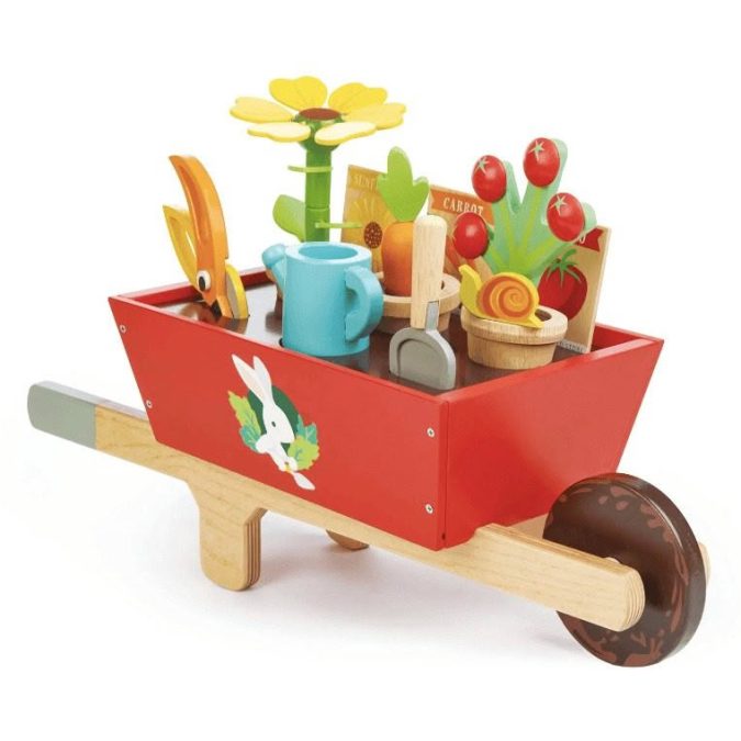 Tender Leaf Toys | Garden Wheelbarrow Set - Image 7