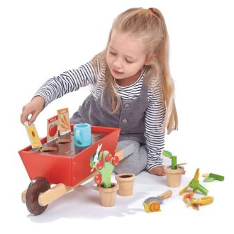Tender Leaf Toys | Garden Wheelbarrow Set