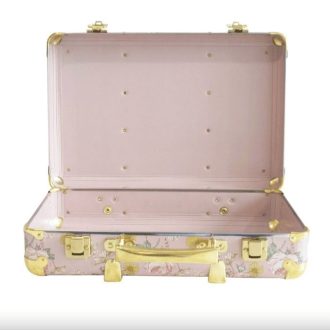 Alimrose | Vintage Style Suitcase, Large Floral