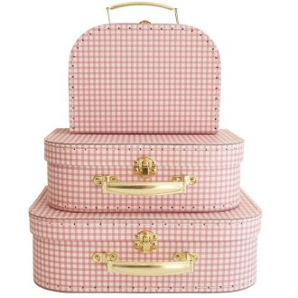 Alimrose | Carry Case Set (3pcs), Gingham