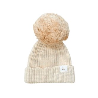 Ziggy Lou | Chunky Knitted Beanie, Lemon