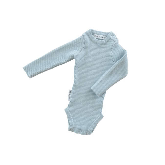 Ziggy Lou | Ribbed Bodysuit, Cloud