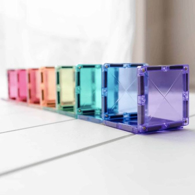 Connetix Magnetic Tiles | 202 Piece Pastel Mega Pack - Image 12