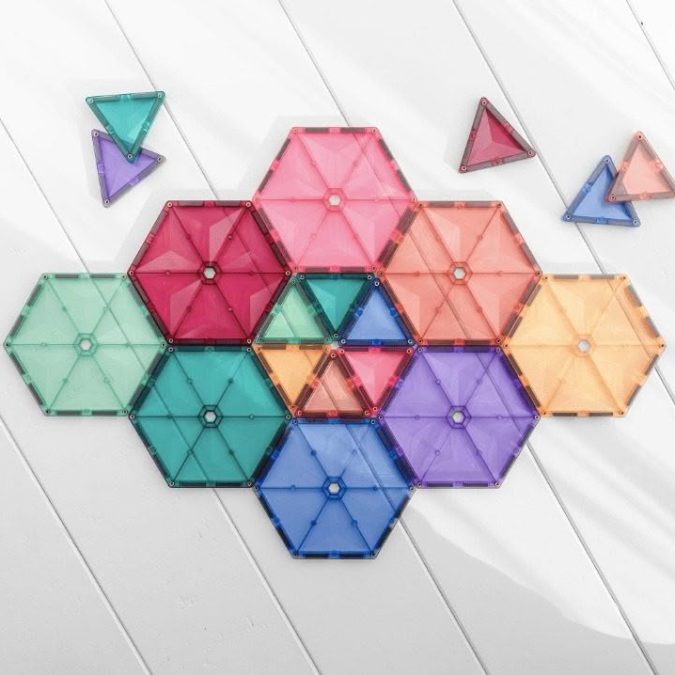 Connetix Magnetic Tiles | 202 Piece Pastel Mega Pack - Image 5