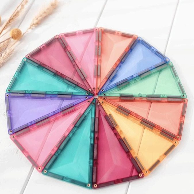Connetix Magnetic Tiles | 202 Piece Pastel Mega Pack - Image 7