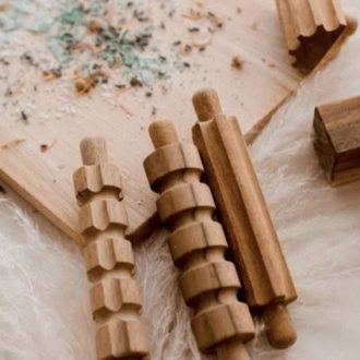 Qtoys | Wooden Play Dough Kit
