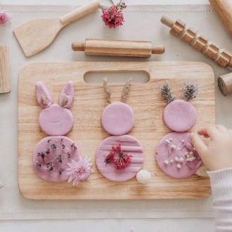 Qtoys | Wooden Play Dough Kit
