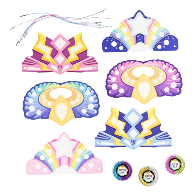 Tiger Tribe | Glitter Goo Crowns, Super Rainbow - Image 3