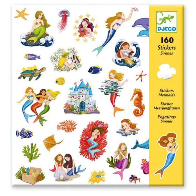 Djeco | Stickers, Mermaids