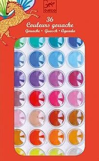 Djeco | 36 Paint Colour Cakes