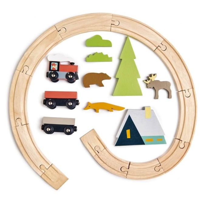 Tender Leaf Toys | Tree Top Train Set - Image 2