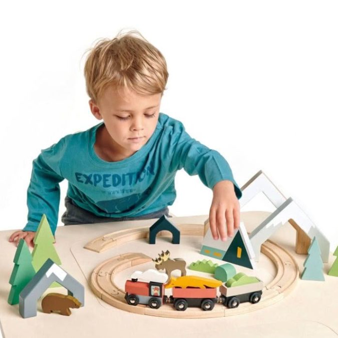 Tender Leaf Toys | Tree Top Train Set - Image 3