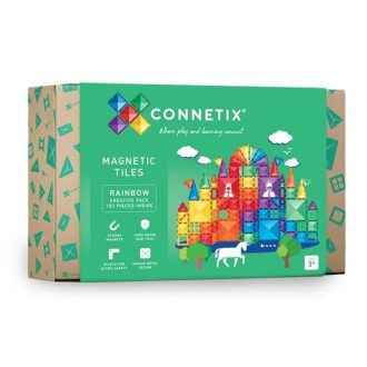 Connetix Magnetic Tiles | 102 Piece Creative Pack