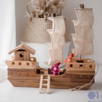 Qtoys | Wooden Pirate Ship