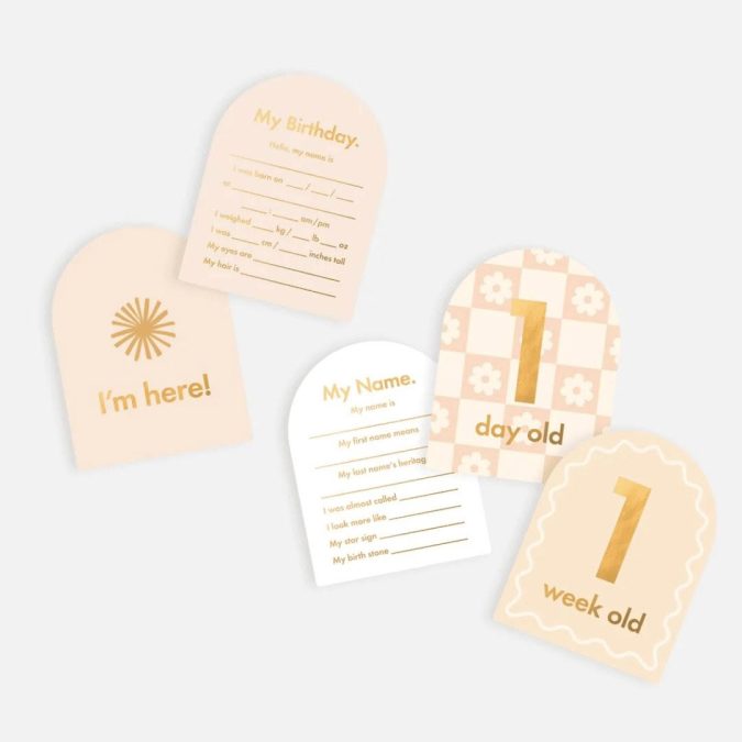 Fox & Fallow | Baby Milestone Cards, Helios - Image 6