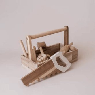 Qtoys | Natural Wooden Tool Set