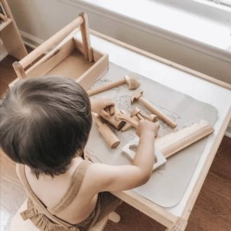 Qtoys | Natural Wooden Tool Set