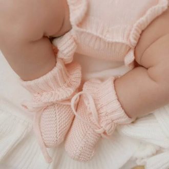 Ziggy Lou | Baby Booties, Primrose