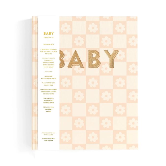Fox & Fallow | Baby Book, Daisy Grid - Image 4