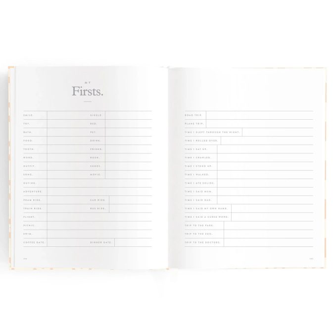 Fox & Fallow | Baby Book, Blue Check - Image 4