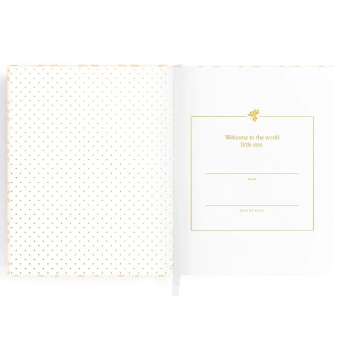 Fox & Fallow | Baby Book, Blue Check - Image 15