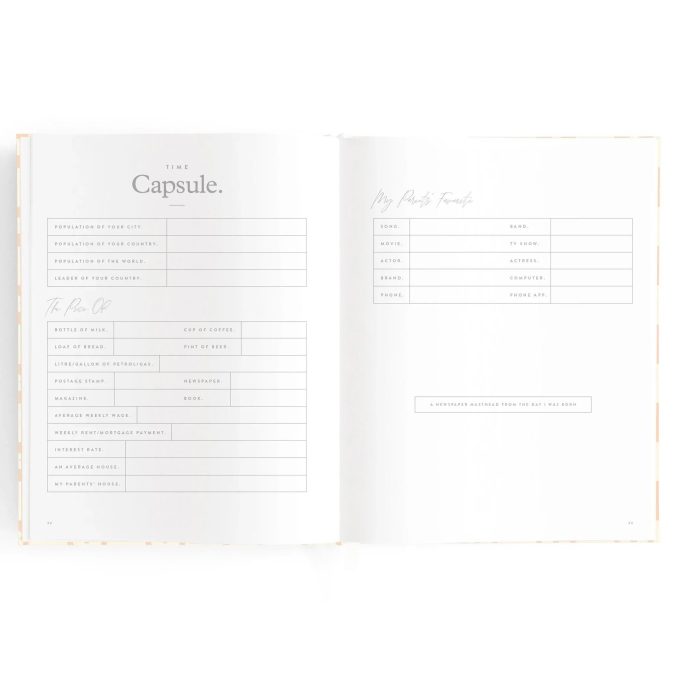Fox & Fallow | Baby Book, Blue Check - Image 17