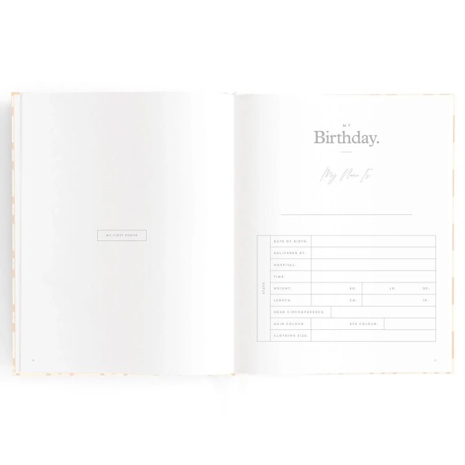 Fox & Fallow | Baby Book, Blue Check - Image 20
