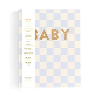 Fox & Fallow | Baby Book, Blue Check