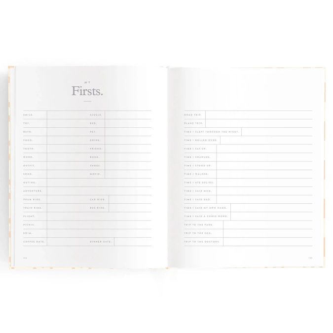 Fox & Fallow | Baby Book, Cloud Stripe - Image 6