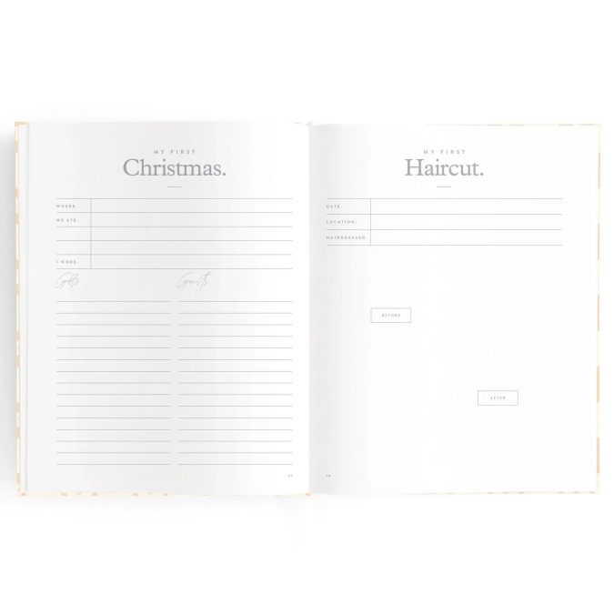 Fox & Fallow | Baby Book, Cloud Stripe - Image 7