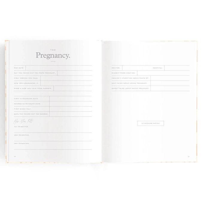 Fox & Fallow | Baby Book, Cloud Stripe - Image 14