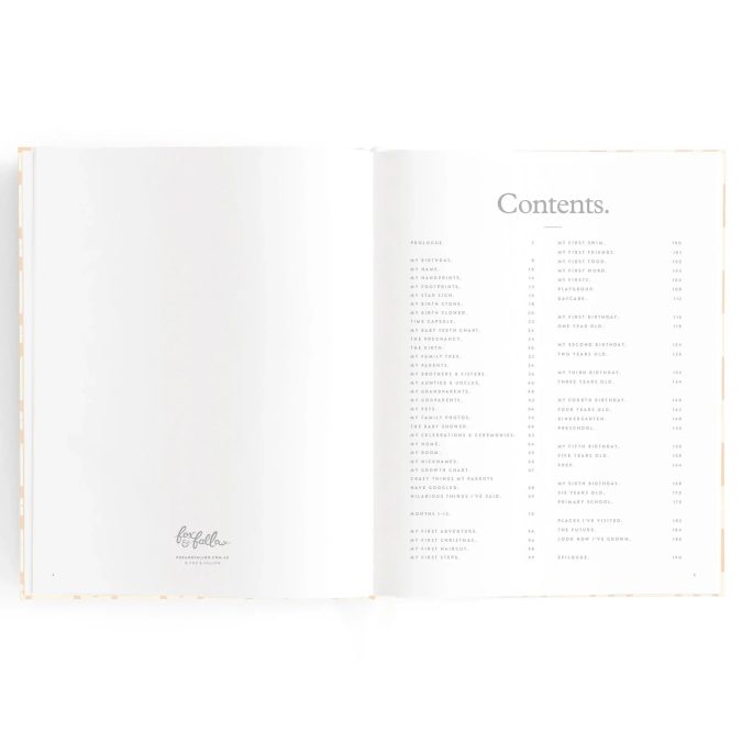 Fox & Fallow | Baby Book, Cloud Stripe - Image 24