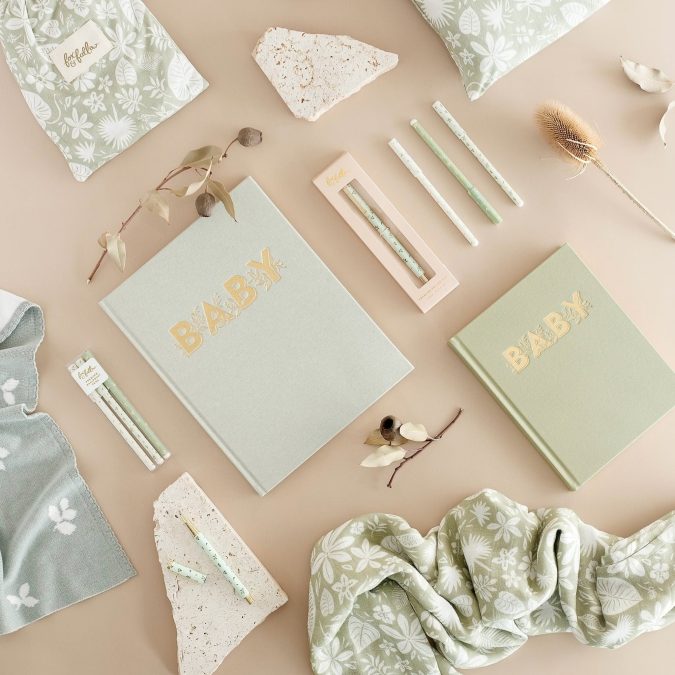 Fox & Fallow | Baby Book, Pistachio - Image 2