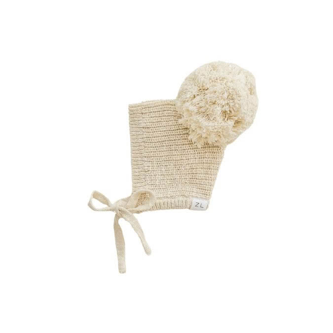 Ziggy Lou | Pom Pom Bonnet, Oat