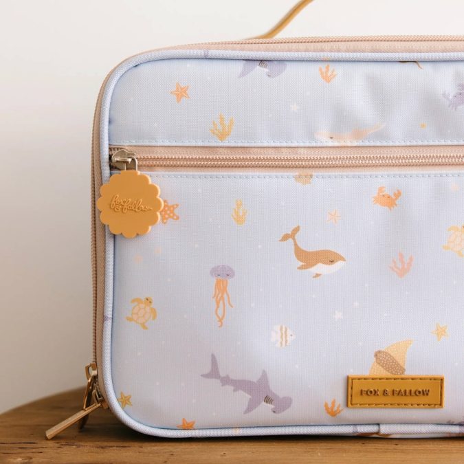 Fox & Fallow | Lunch Bag, Ocean Creatures - Image 4