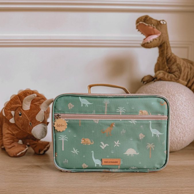 Fox & Fallow | Lunch Bag, Dinosaur (Large) - Image 7
