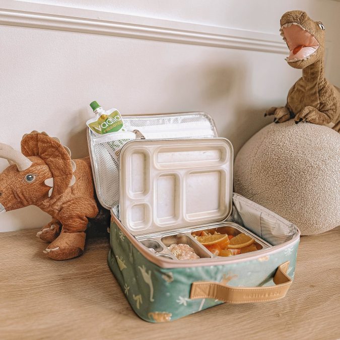 Fox & Fallow | Lunch Bag, Dinosaur (Large) - Image 4