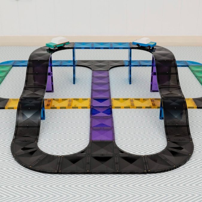 Connetix Magnetic Tiles | 16 Piece Ramps and Intersections Pack - Image 3