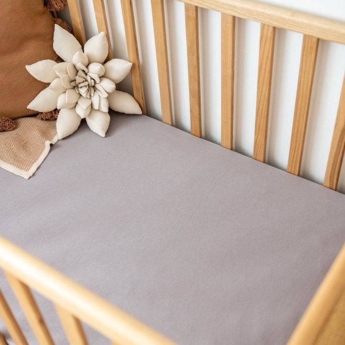 Kiin | Organic Cot Sheet, Lilac - Image 2