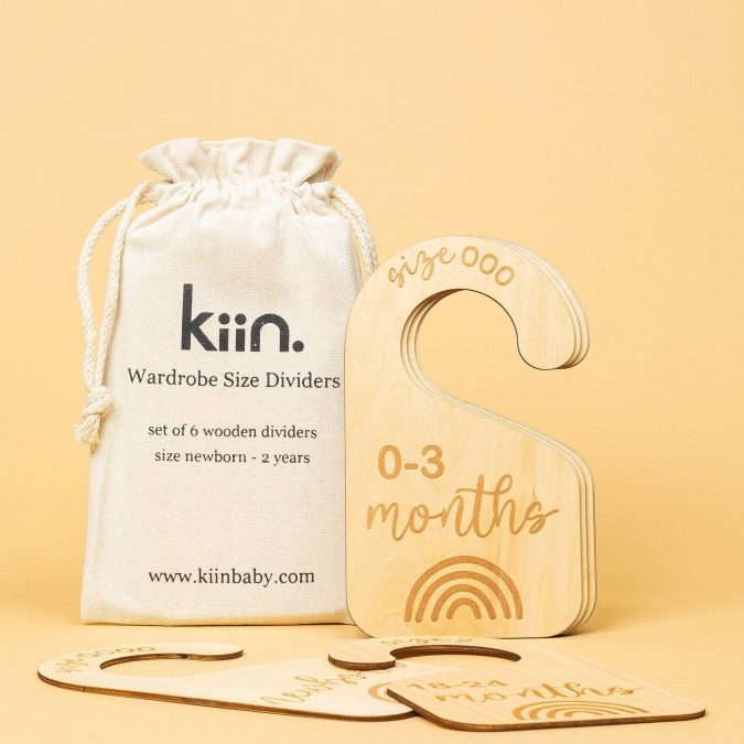 Kiin | Wooden Wardrobe Size Dividers