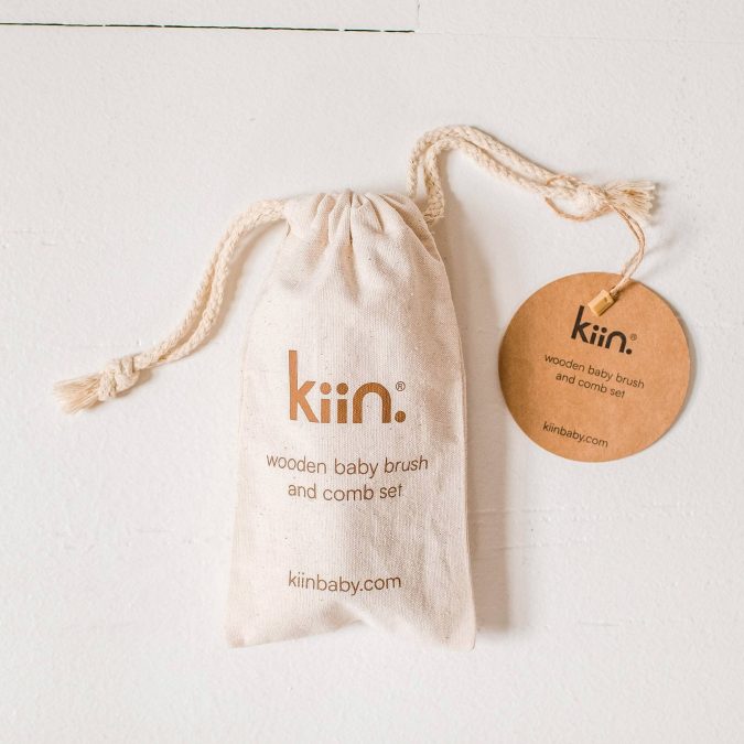 Kiin | Wooden Baby Brush + Comb Set
