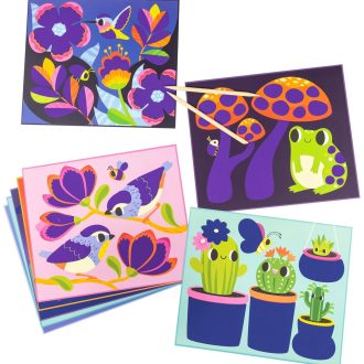 Tiger Tribe | Scratch Art, Garden