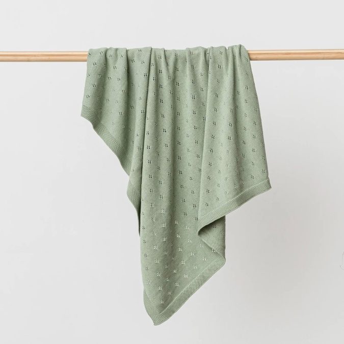 Over the Dandelions | Marley Organic Blanket, Thyme