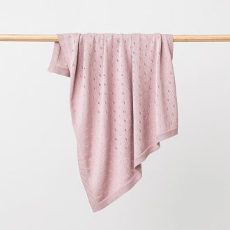 Over the Dandelions | Marley Organic Blanket, Dusk
