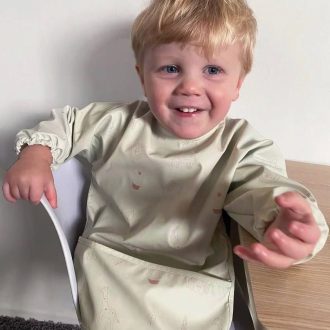 Over the Dandelions | Waterproof Bib, Safari