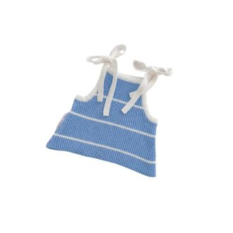 Ziggy Lou | Tie Singlet, River Stripe