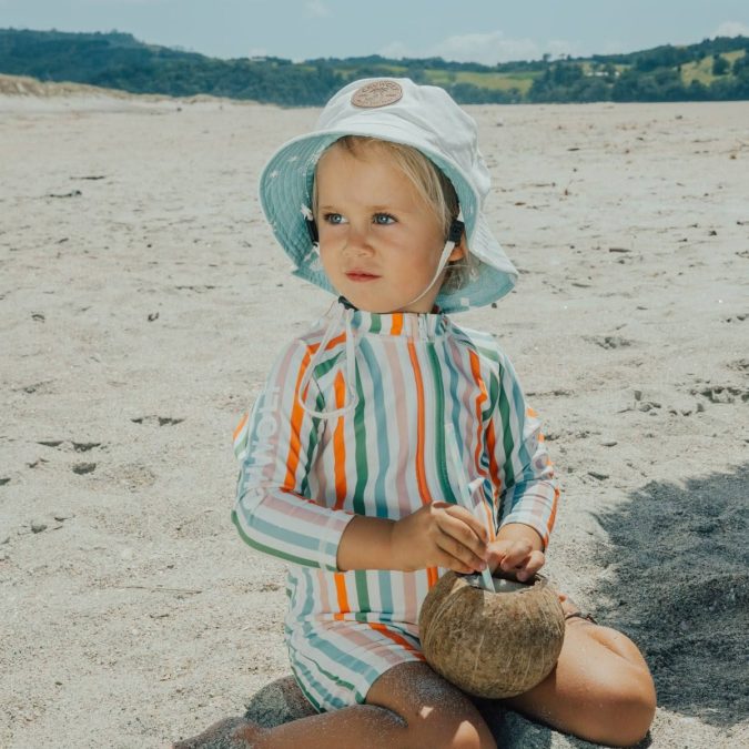 CRYWOLF | Long Sleeve Rash Suit, Summer Stripe - Image 3