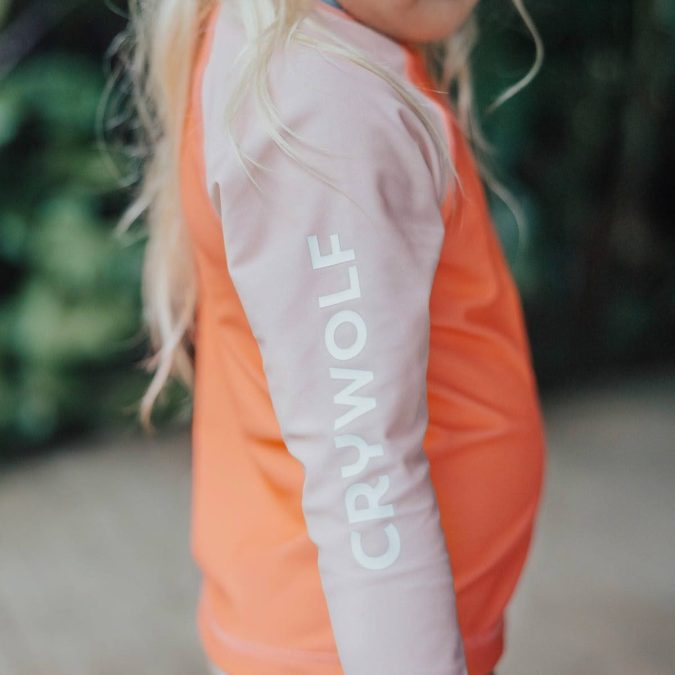 CRYWOLF | Long Sleeve Rash Vest, Sunset Colour Block - Image 5